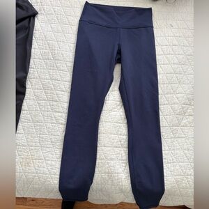 Fabletics navy power hold legging